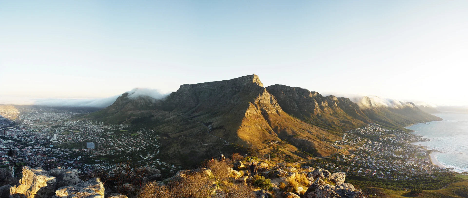 Table Mountain and Cape Town viewed from Lion's Head