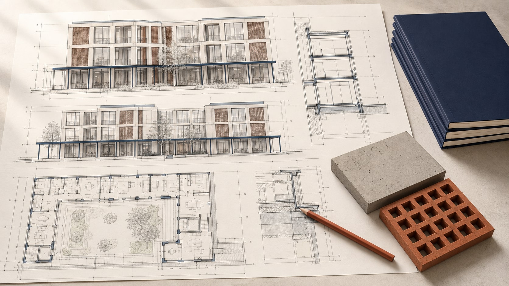 Illustrative technical drawing and tender package